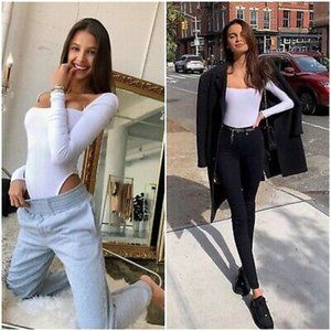 Are You Am I Anke Ribbed BodySuit